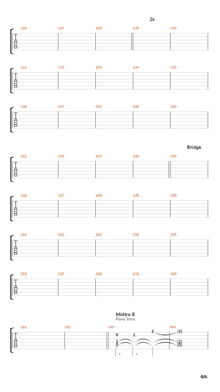 The Beginning吉他谱