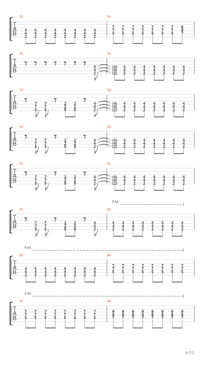 皆無(Kaimu)吉他谱