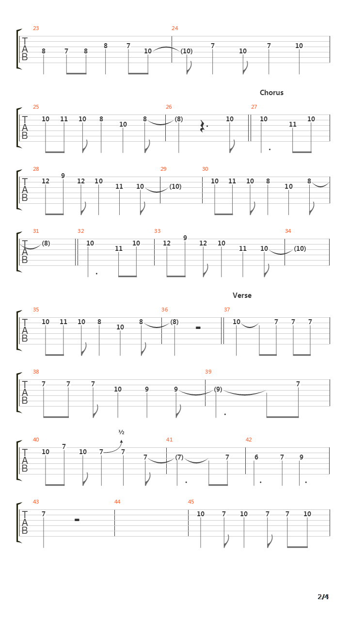 Step On Me吉他谱