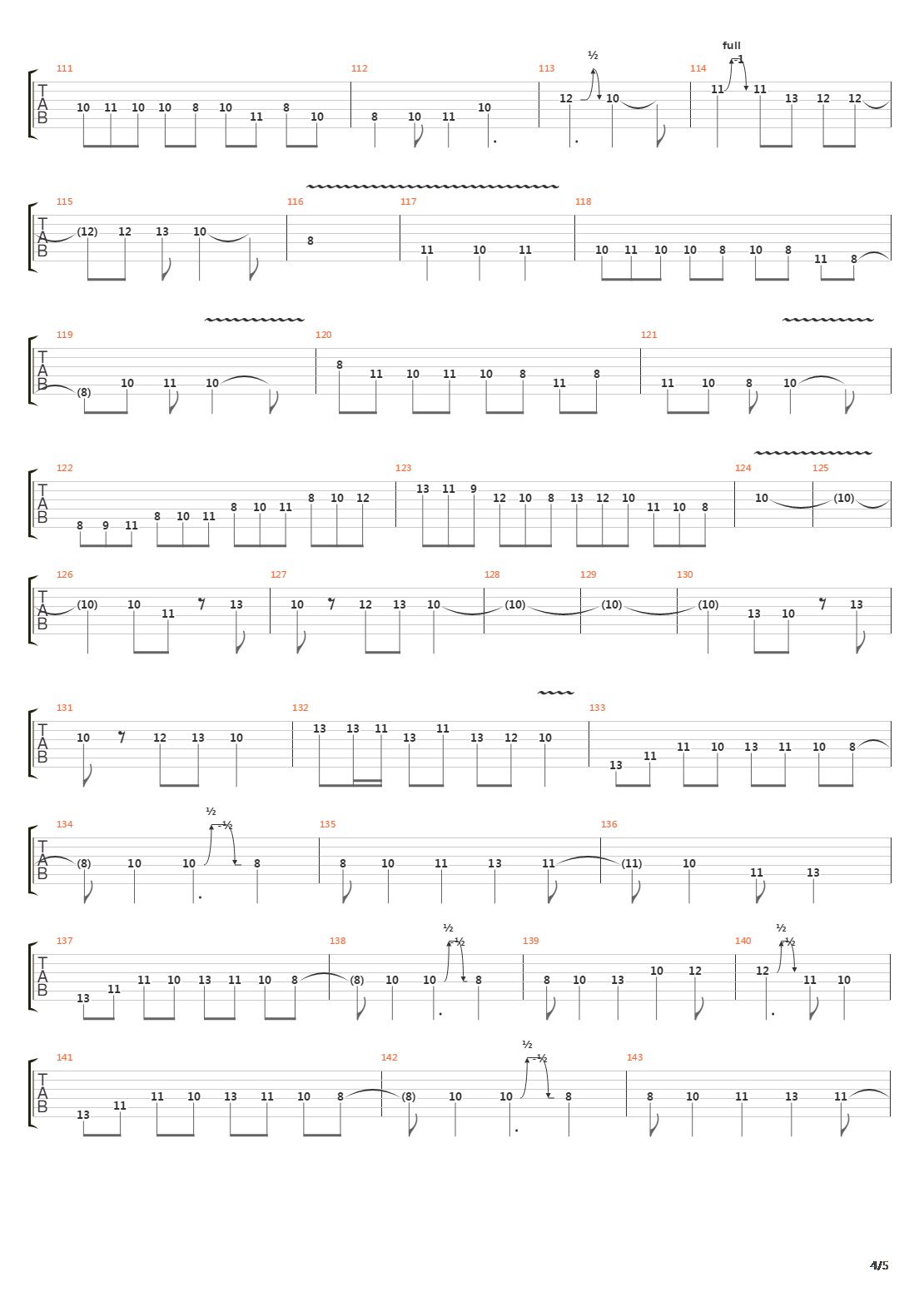 The End Of The Century吉他谱