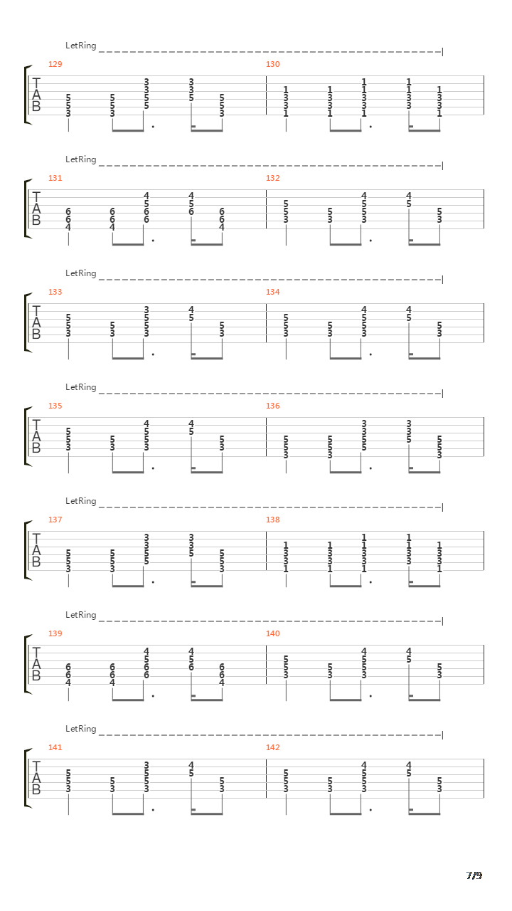 Through The Element吉他谱