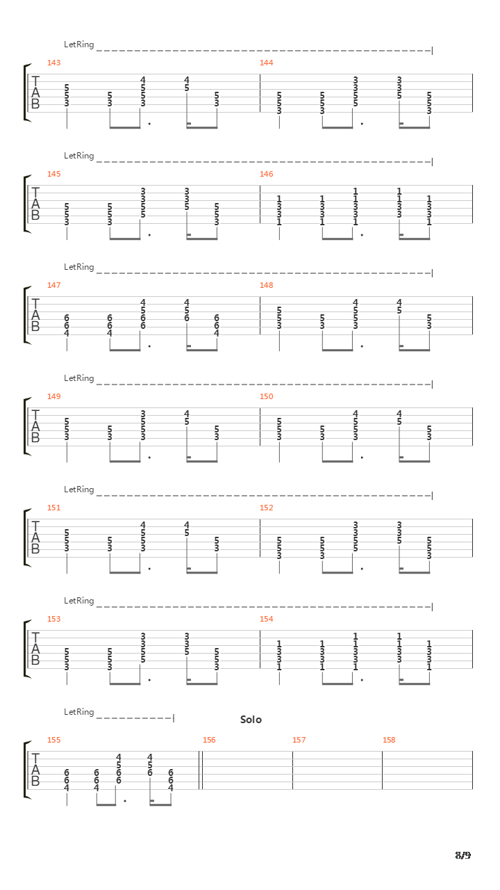 Through The Element吉他谱