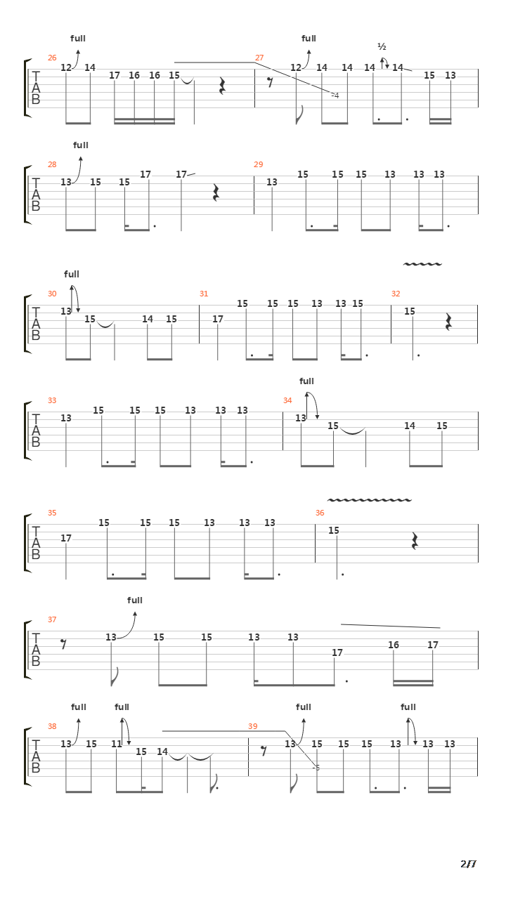 Long Way Without Friends吉他谱