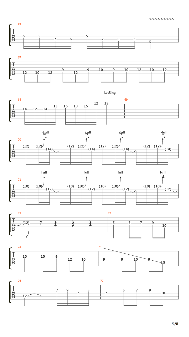 岁月无声吉他谱