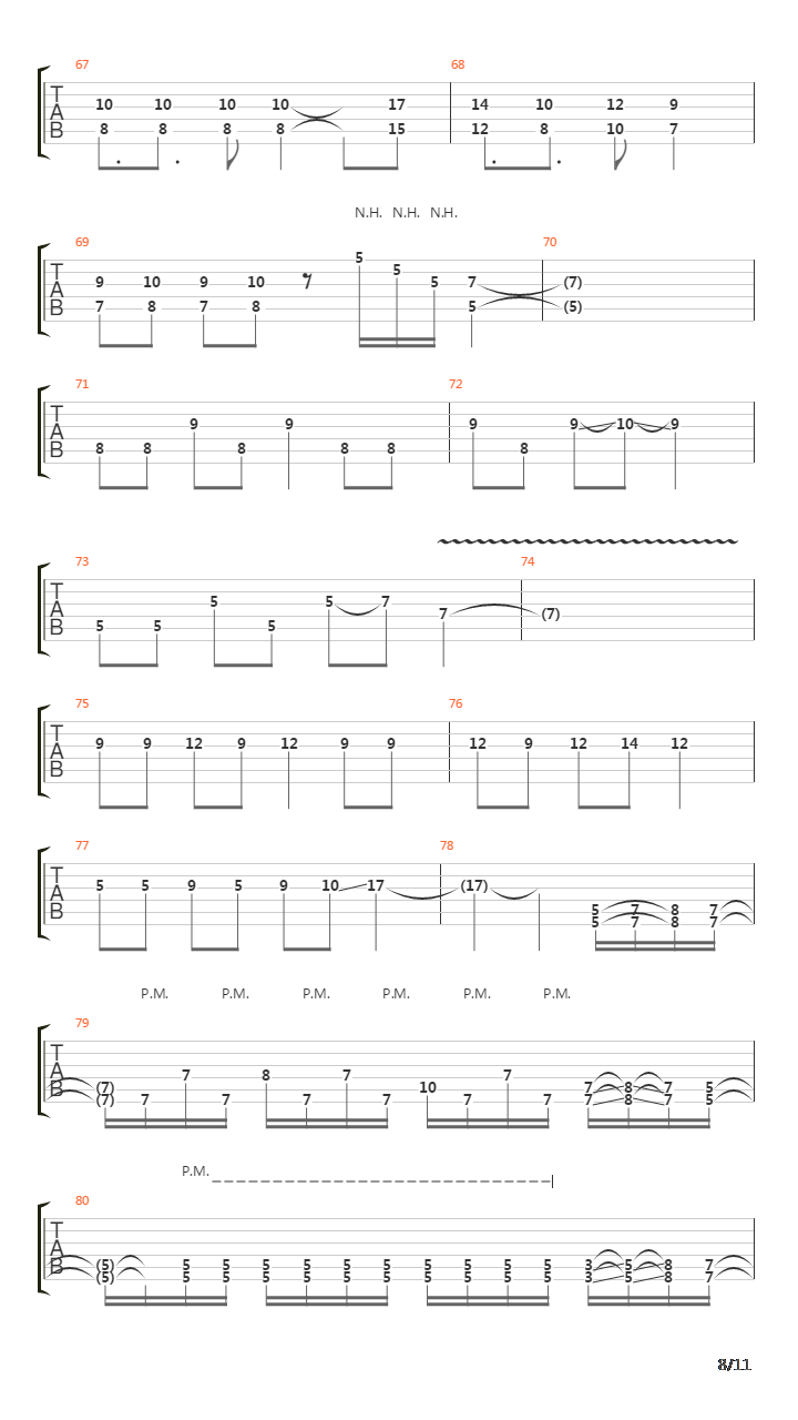Cycle吉他谱