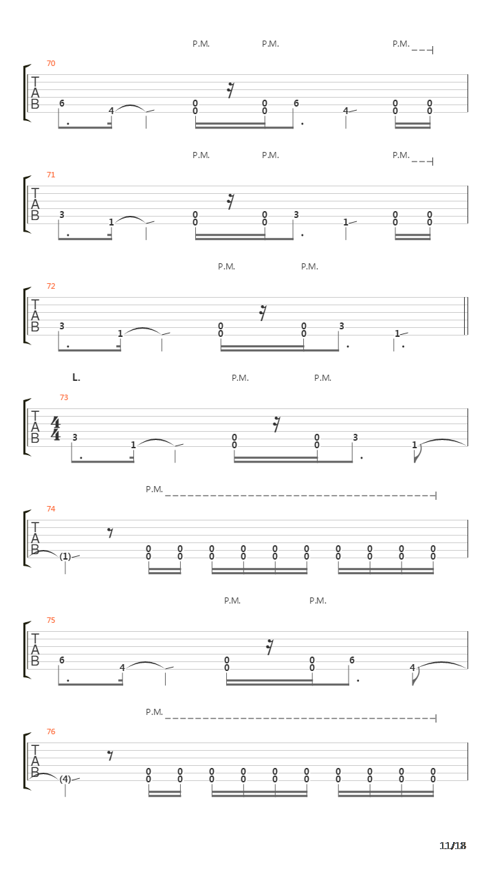 Cavil吉他谱