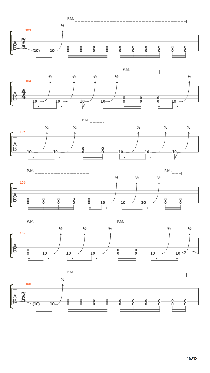 Cavil吉他谱