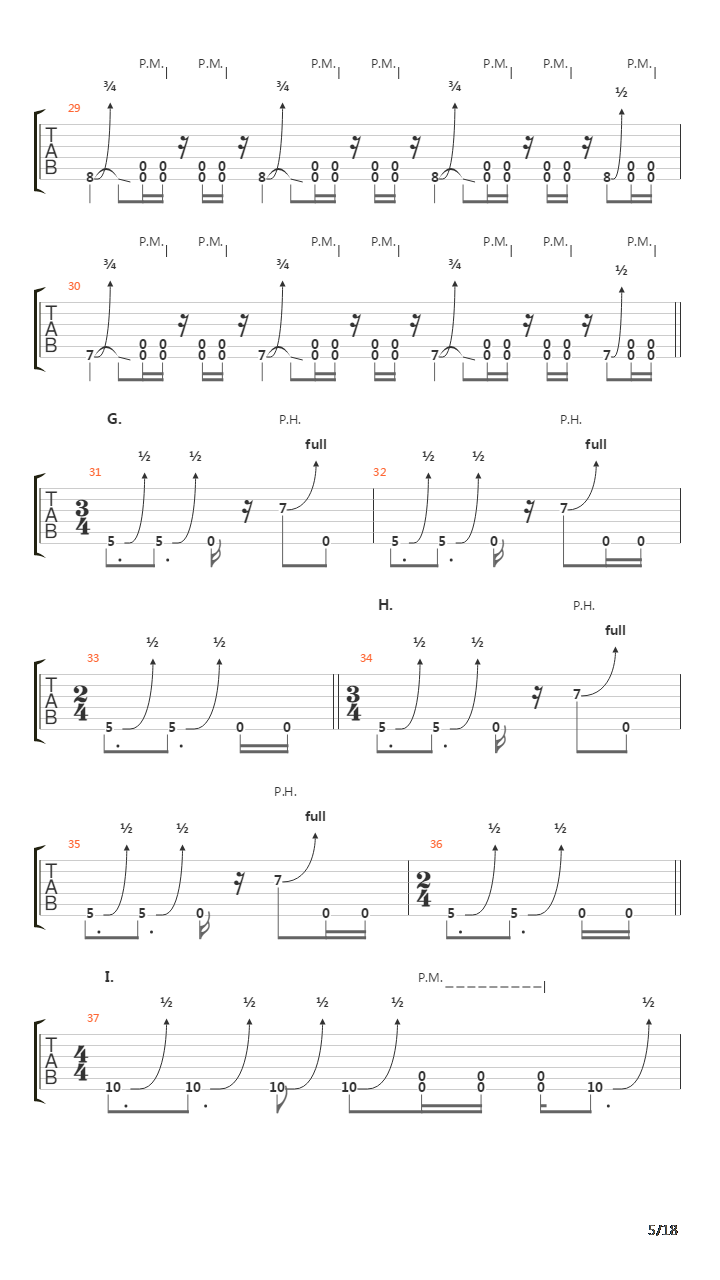 Cavil吉他谱