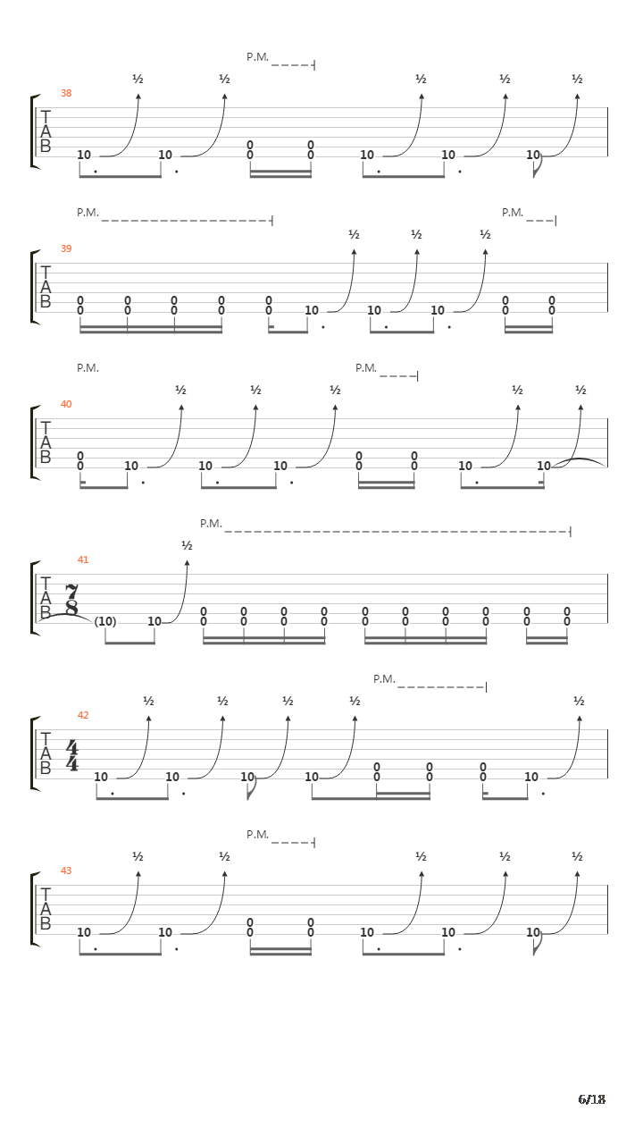 Cavil吉他谱