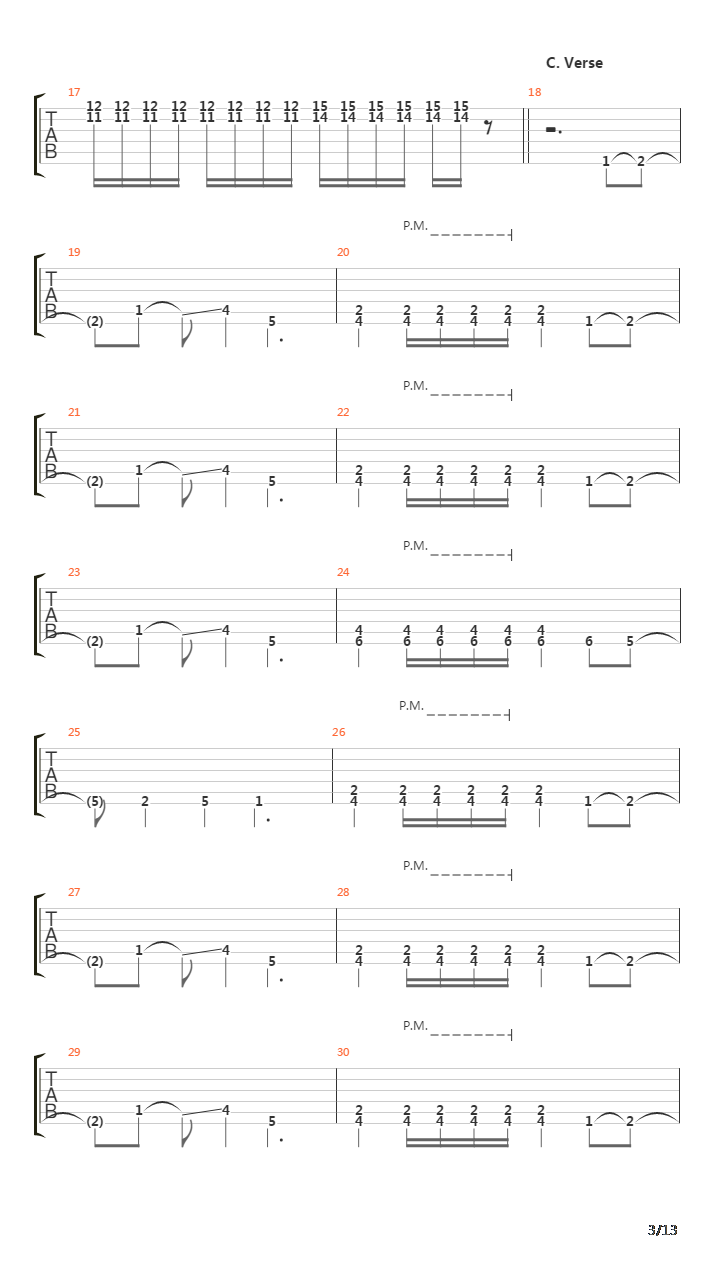 Rehashed吉他谱