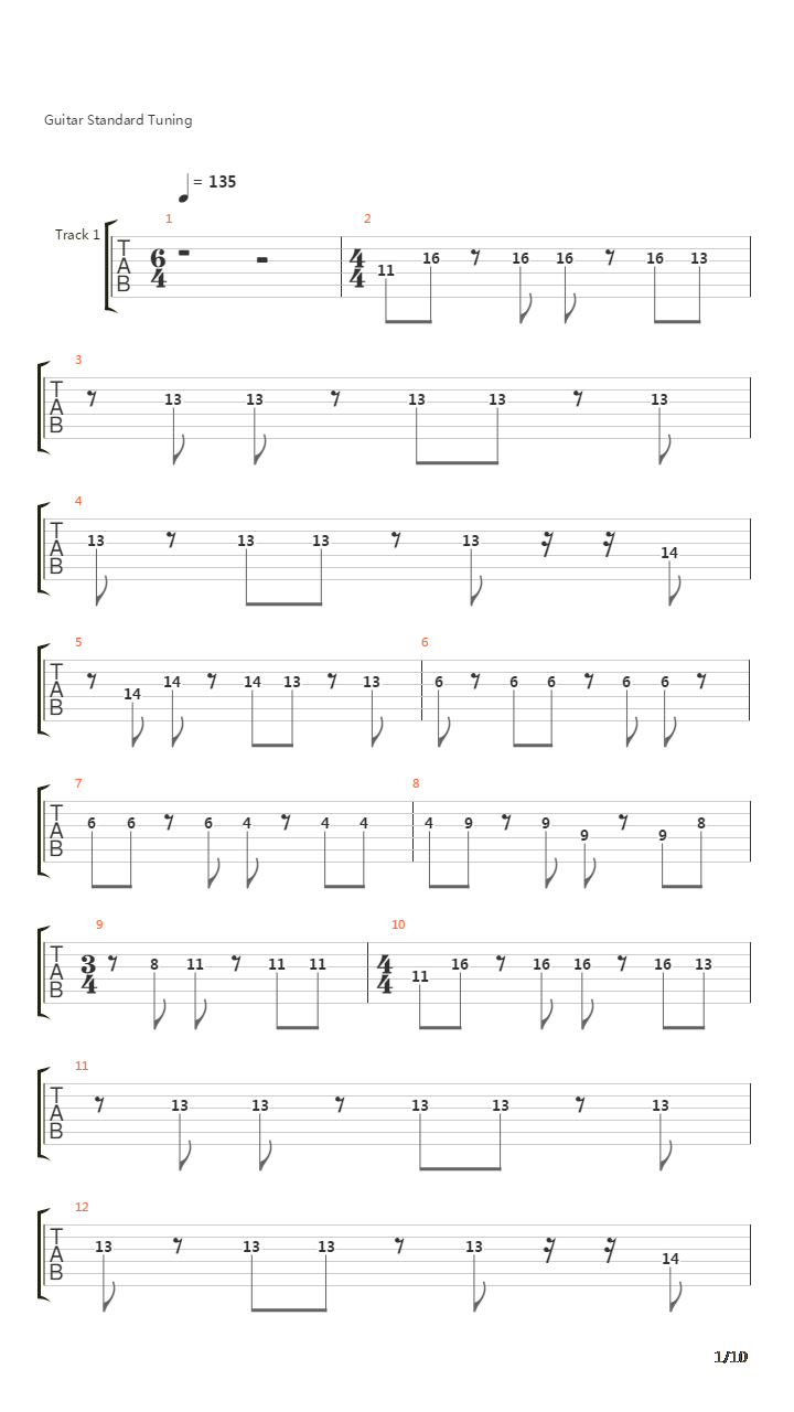 Kuroi Ledge吉他谱