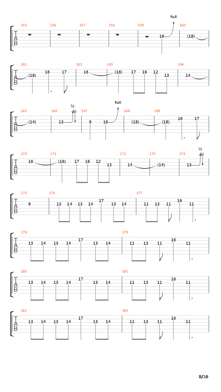 Kuroi Ledge吉他谱