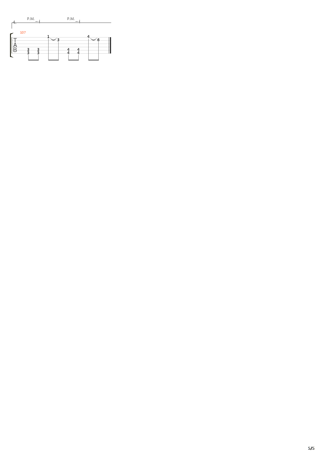 Rime吉他谱