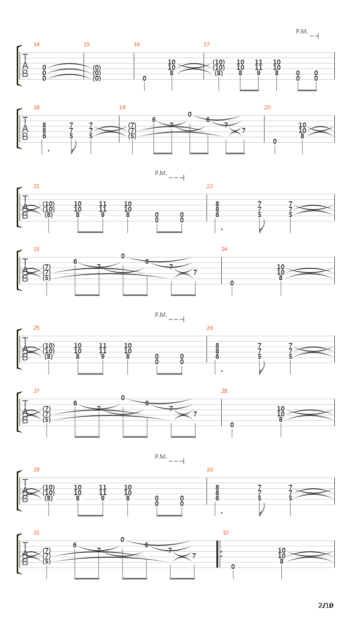 Rime吉他谱