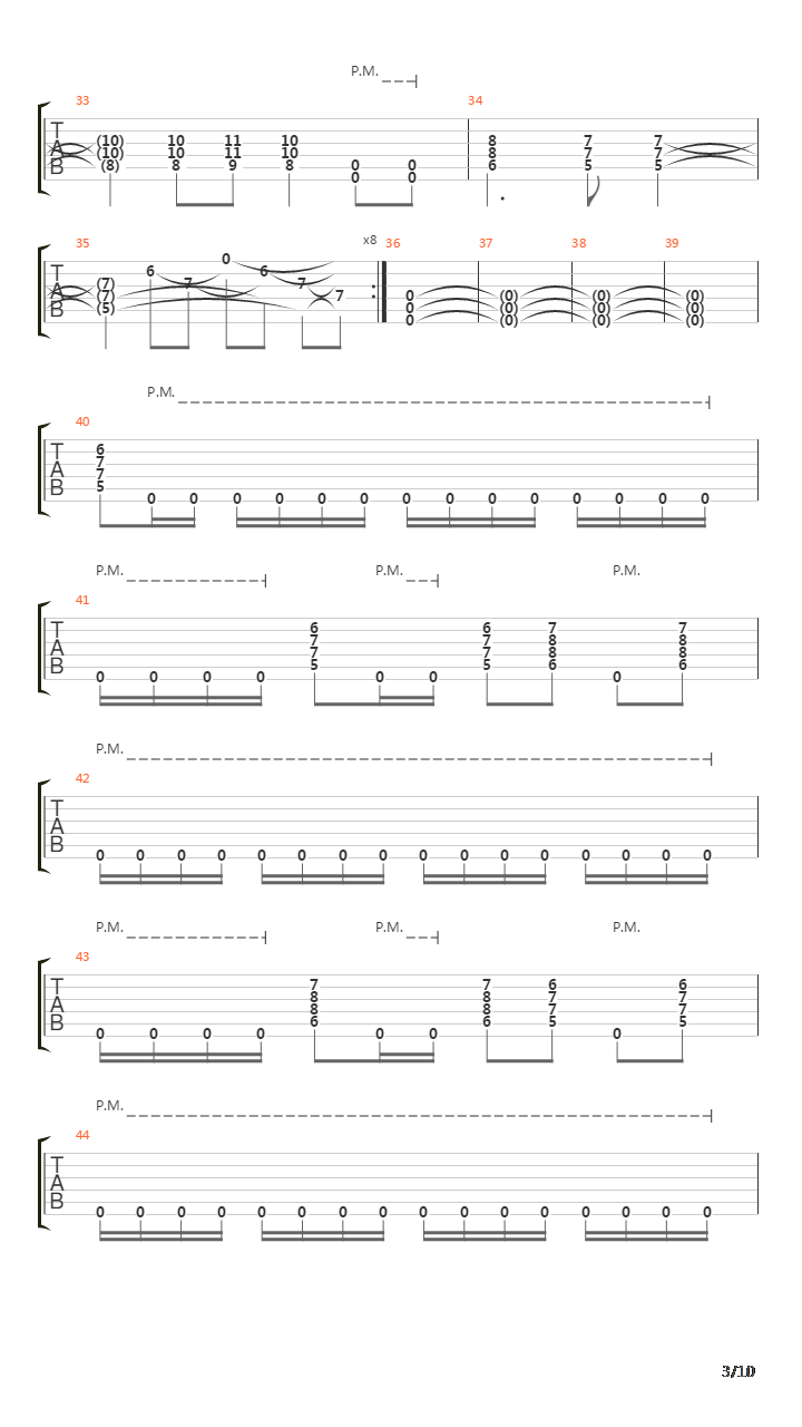 Rime吉他谱