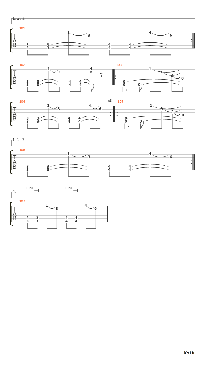 Rime吉他谱