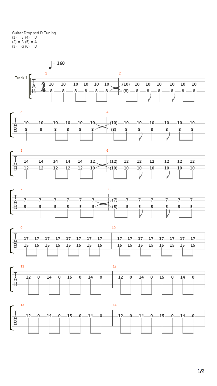 According To Columbus吉他谱