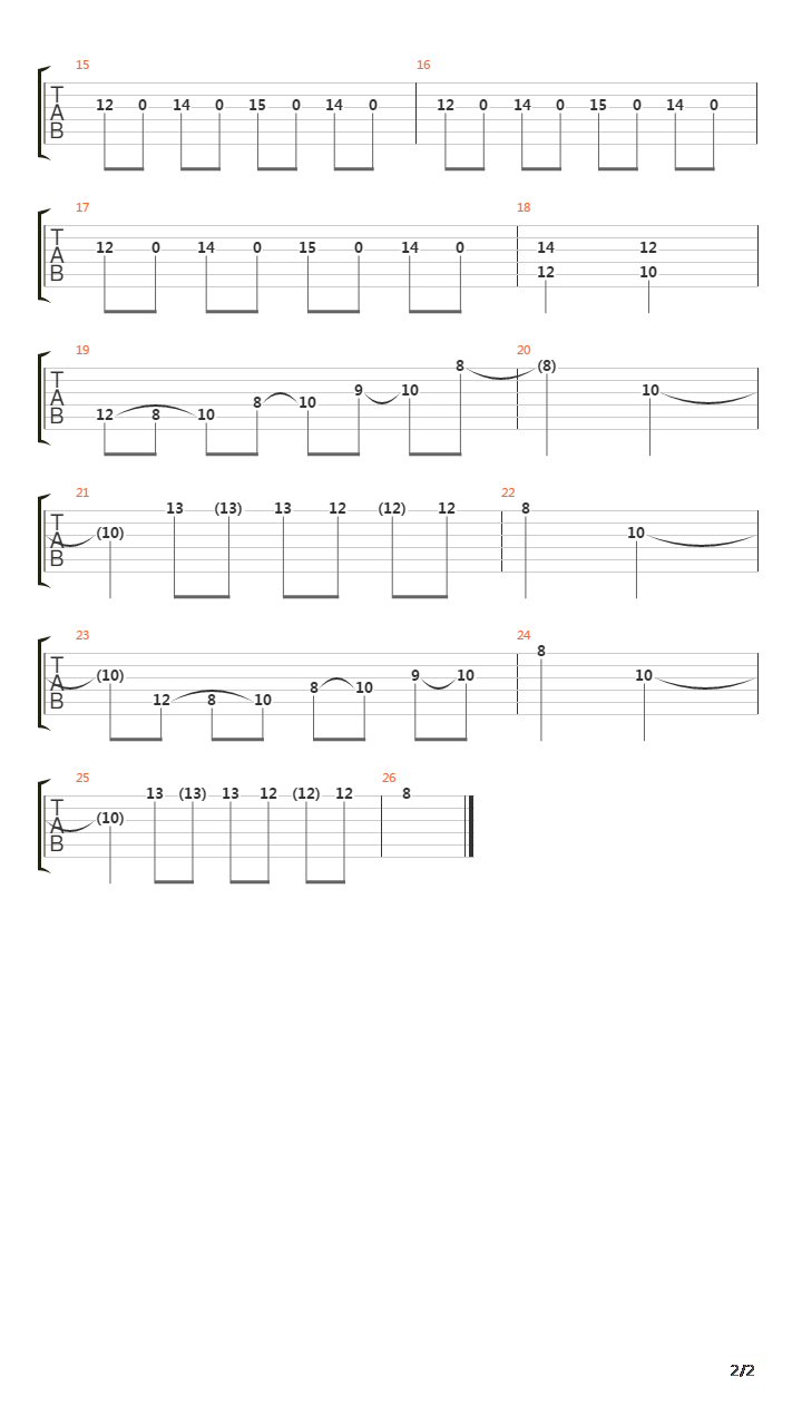 According To Columbus吉他谱