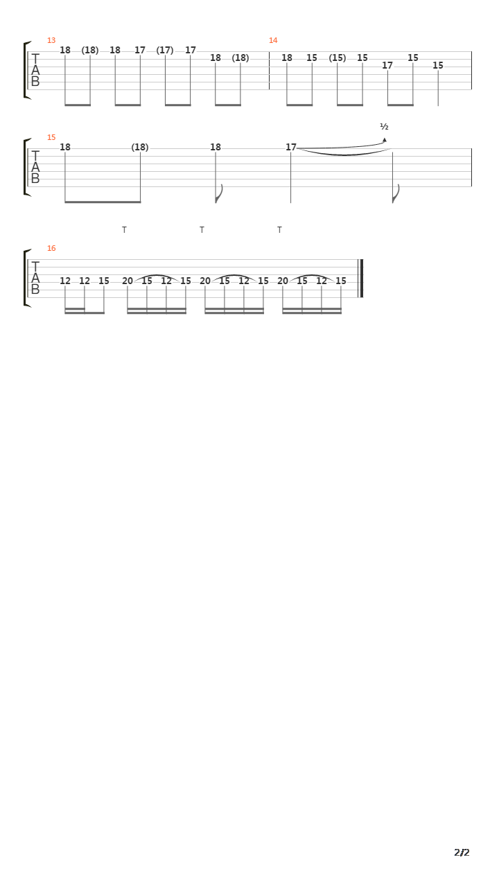 Balance吉他谱