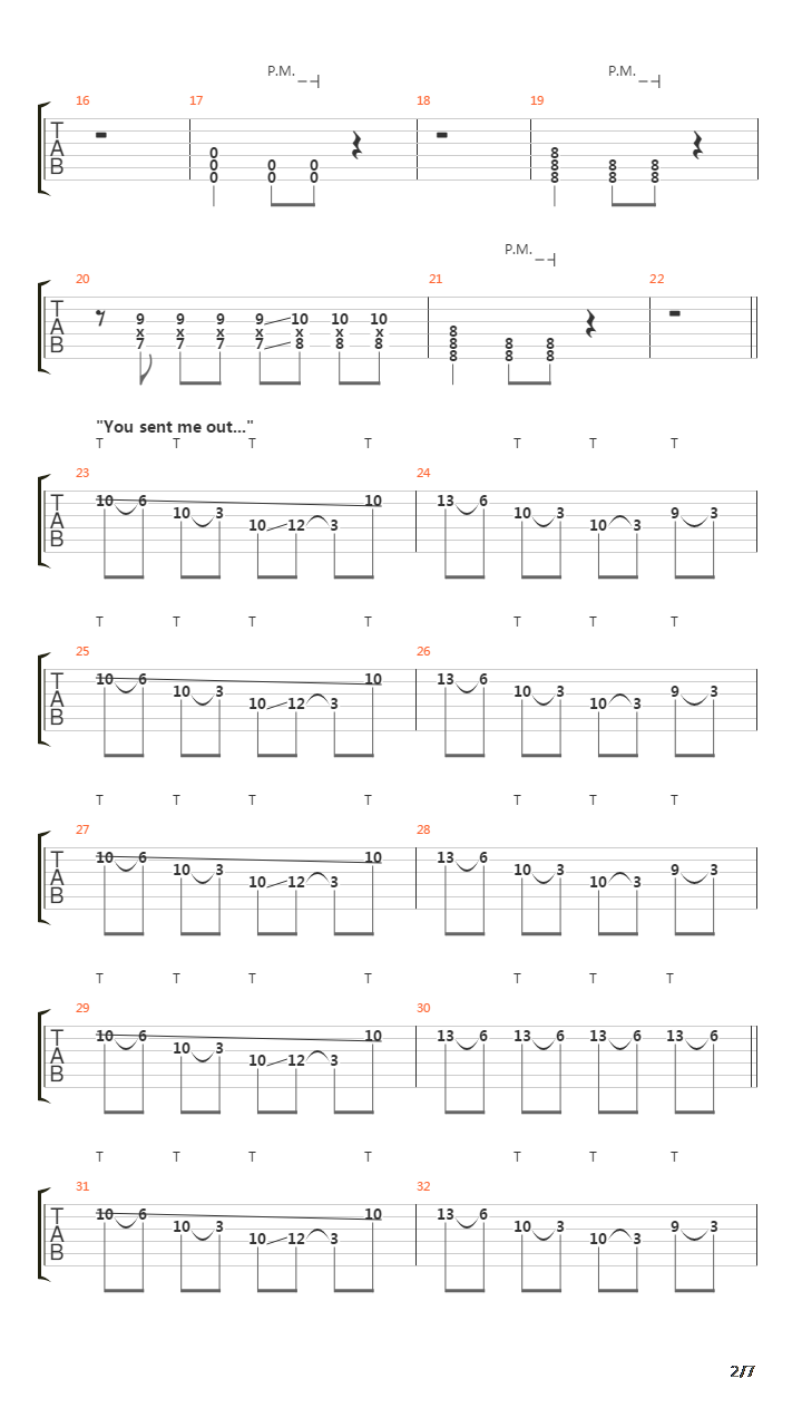 Wires And The Concept Of Breathing吉他谱