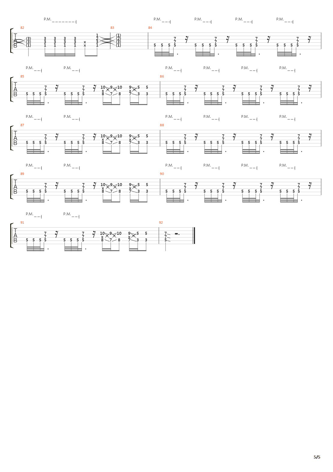 Rip吉他谱