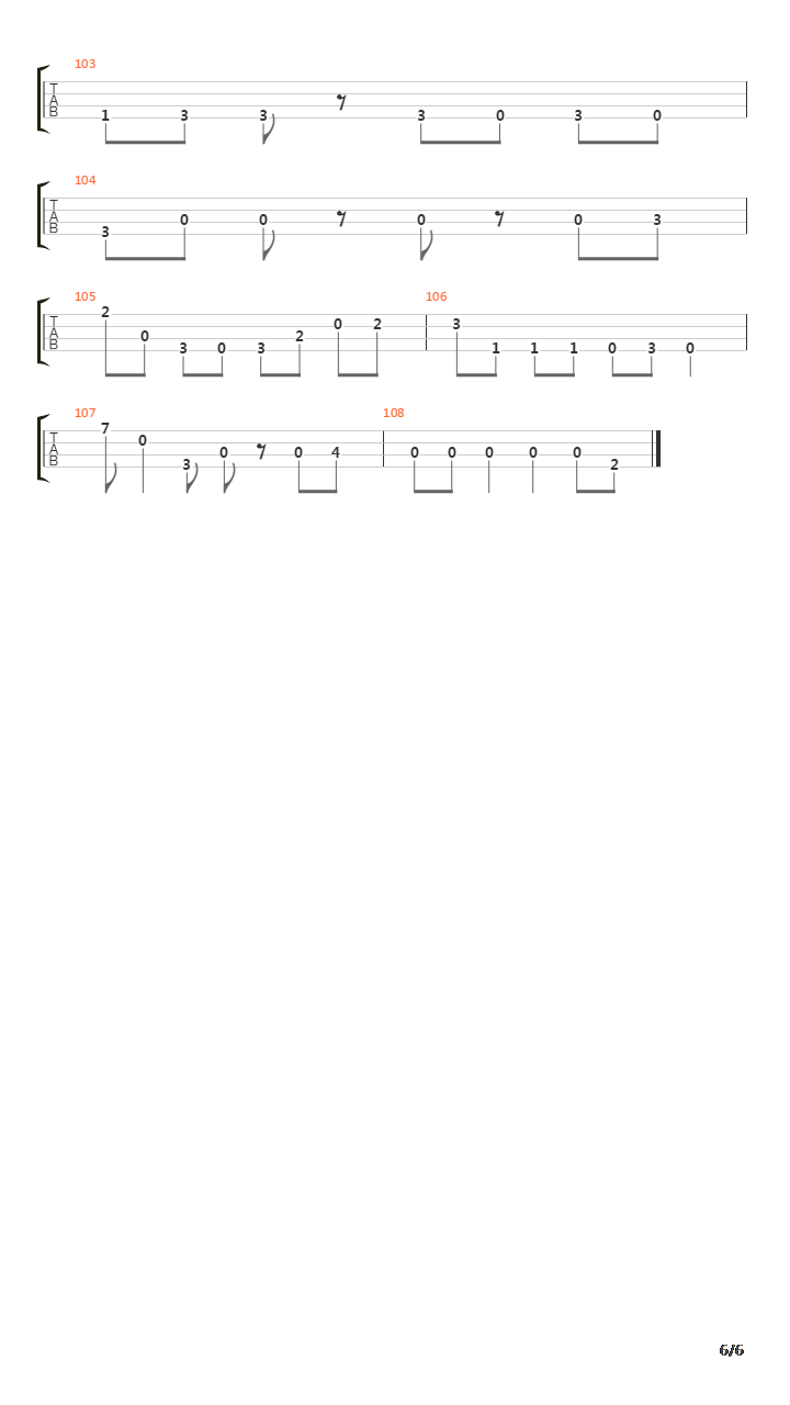 Hunting Hi And Low吉他谱