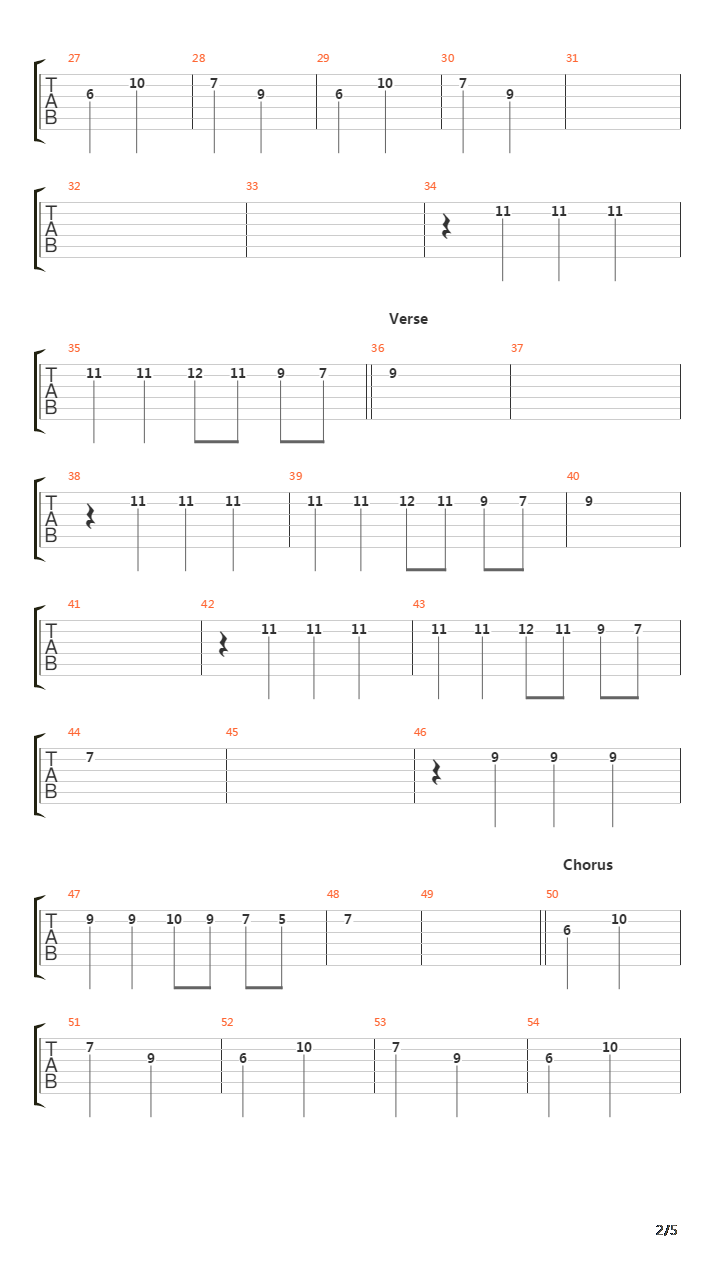 Foghorn吉他谱