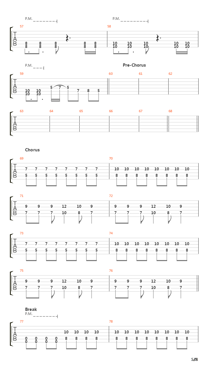Geeving吉他谱