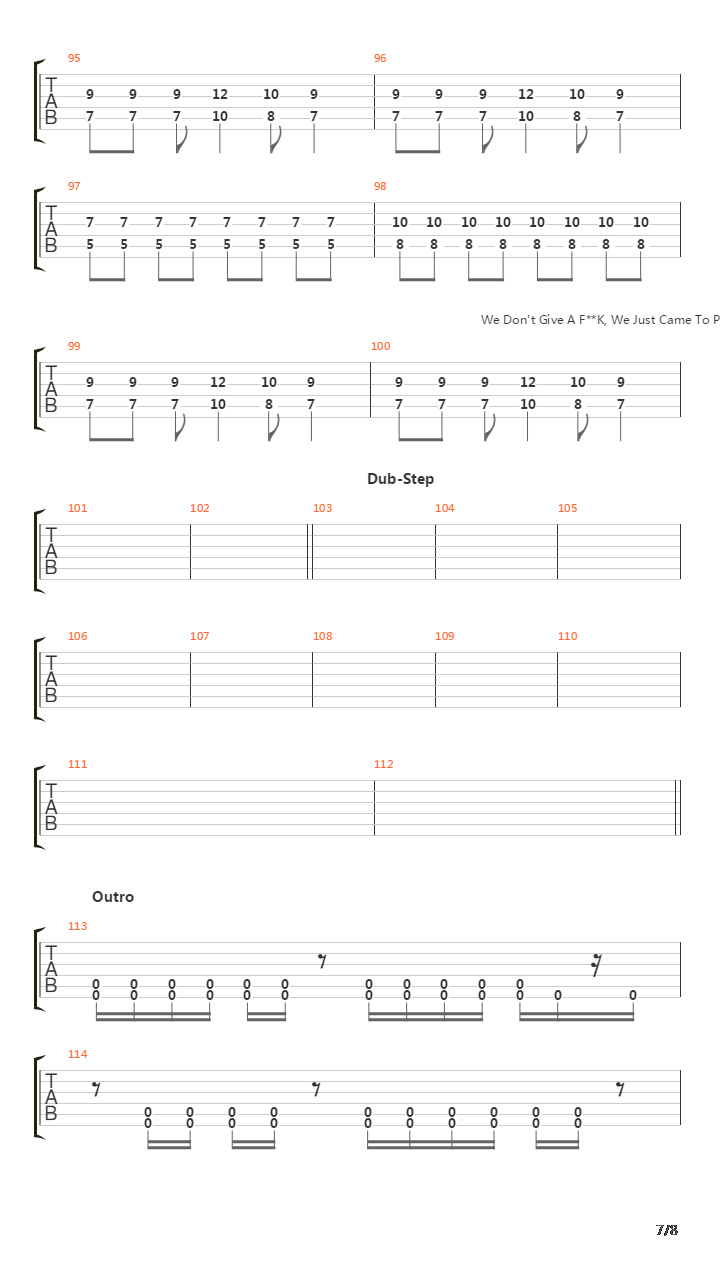 Geeving吉他谱
