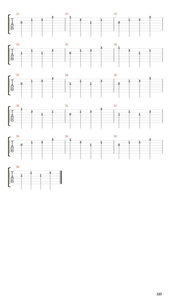 Chinese吉他谱