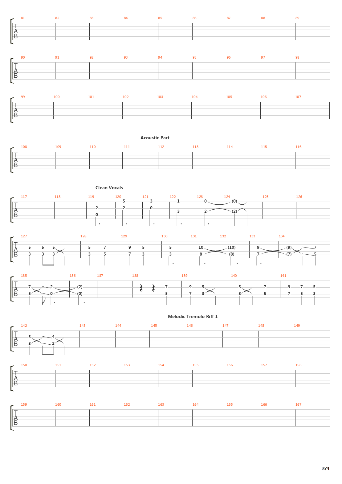 The Departure吉他谱
