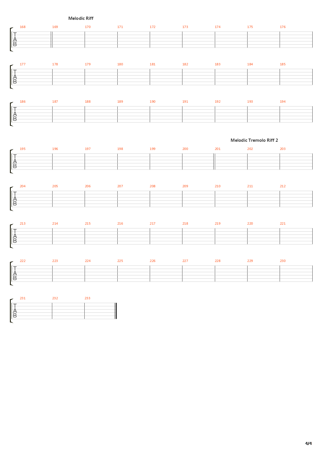 The Departure吉他谱
