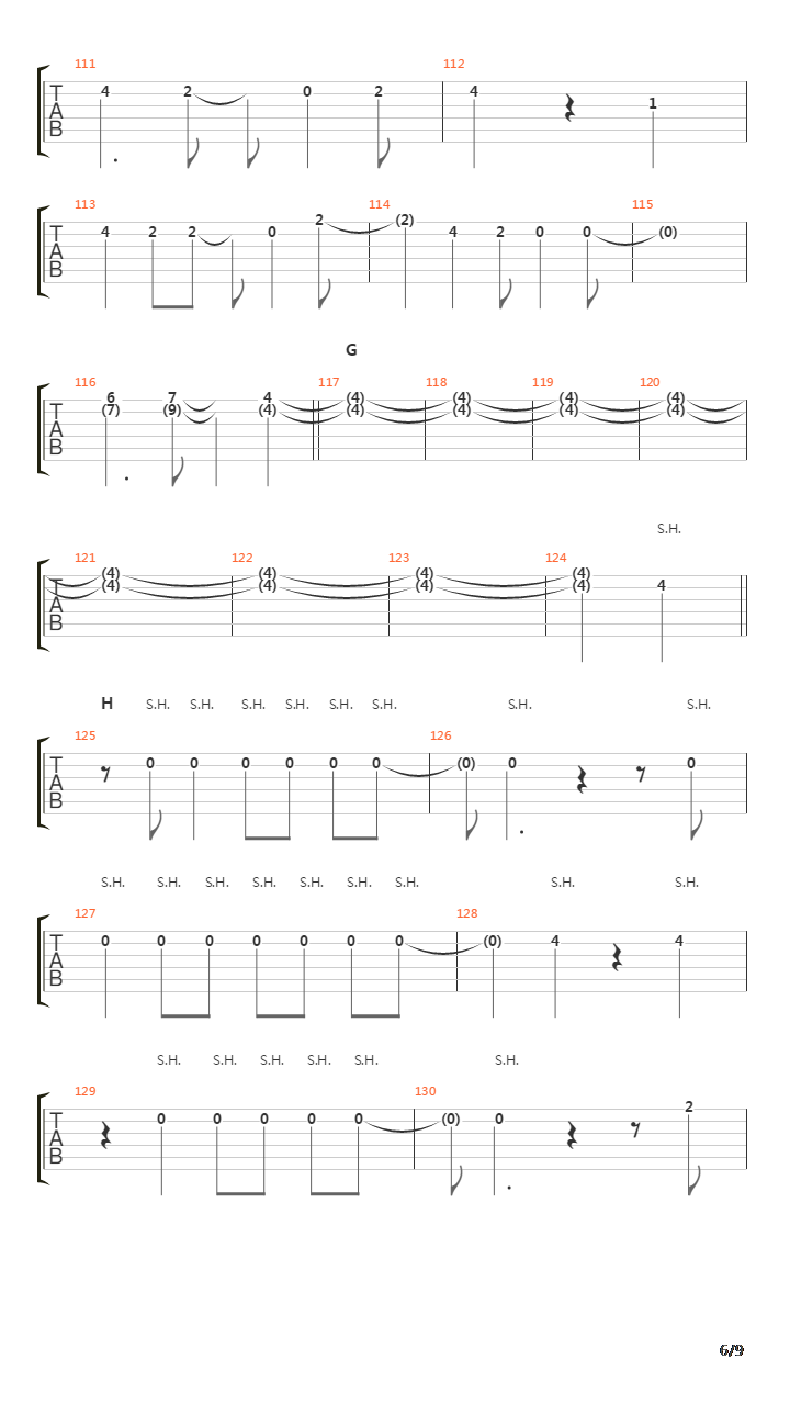 Jap吉他谱