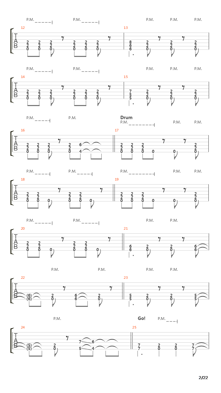 Pestiferous Subterfuge吉他谱