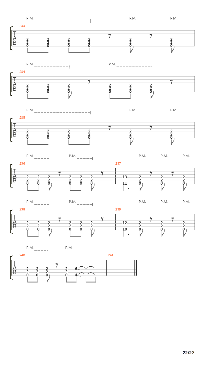 Pestiferous Subterfuge吉他谱