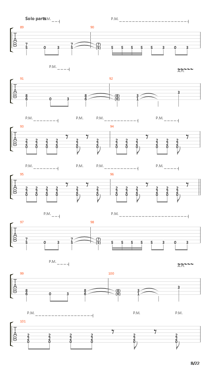 Pestiferous Subterfuge吉他谱