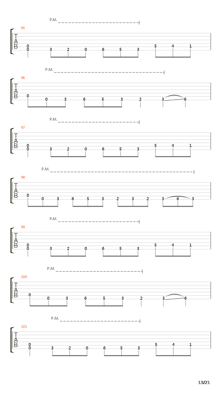 In Service Of Time吉他谱