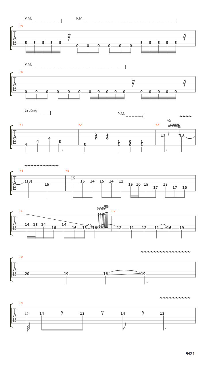 In Service Of Time吉他谱