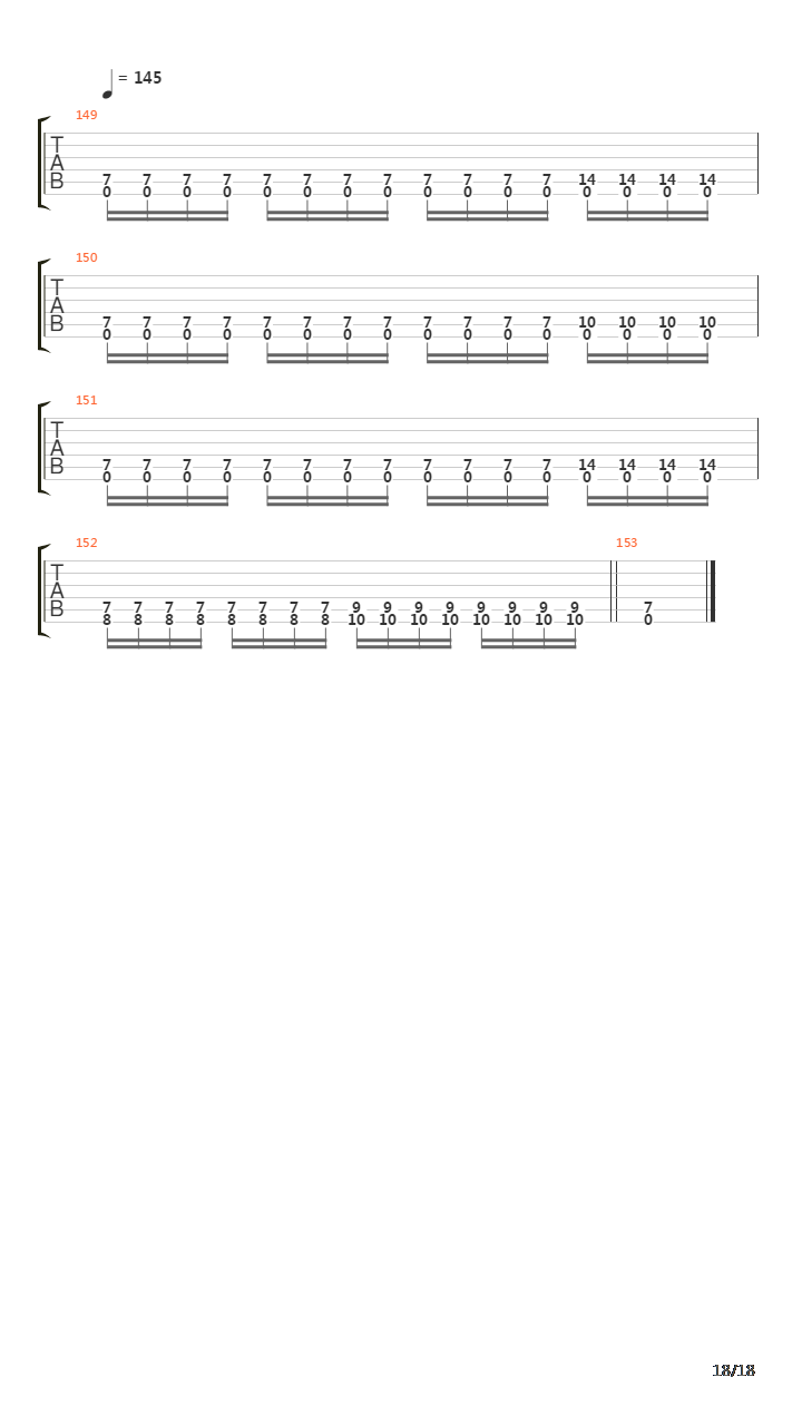 Das Podrides Esprias吉他谱