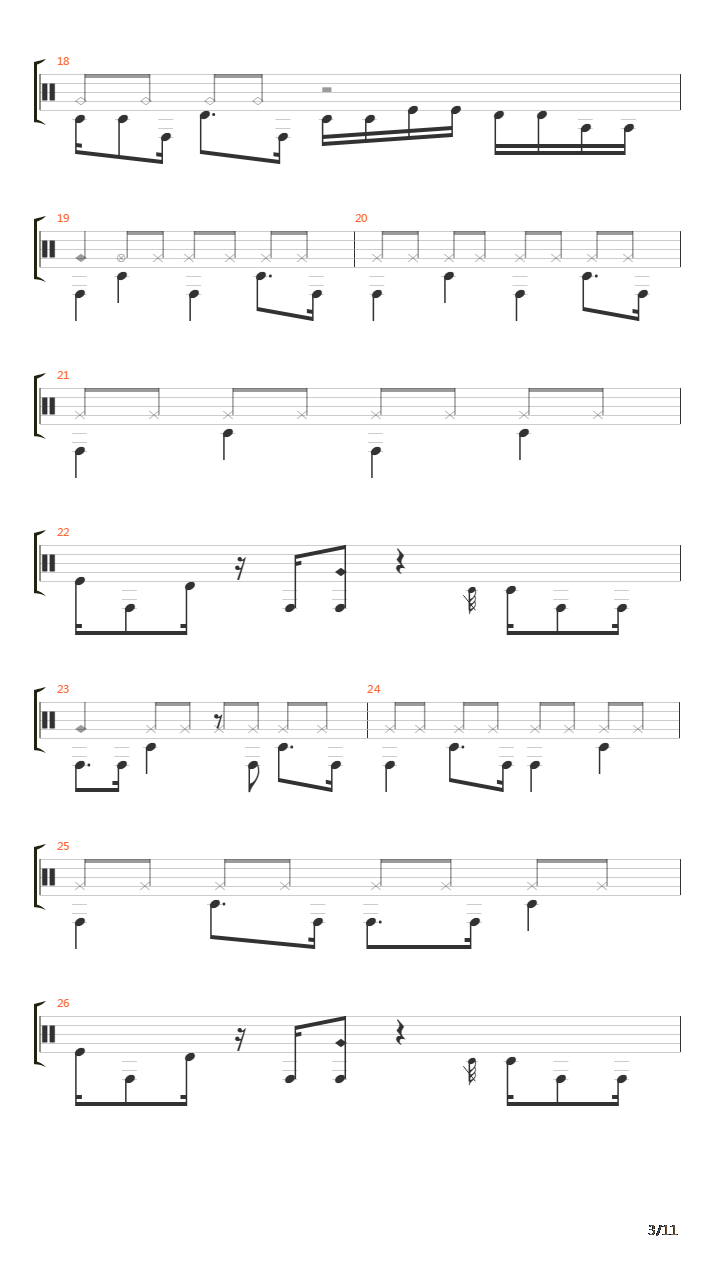 Ozone吉他谱