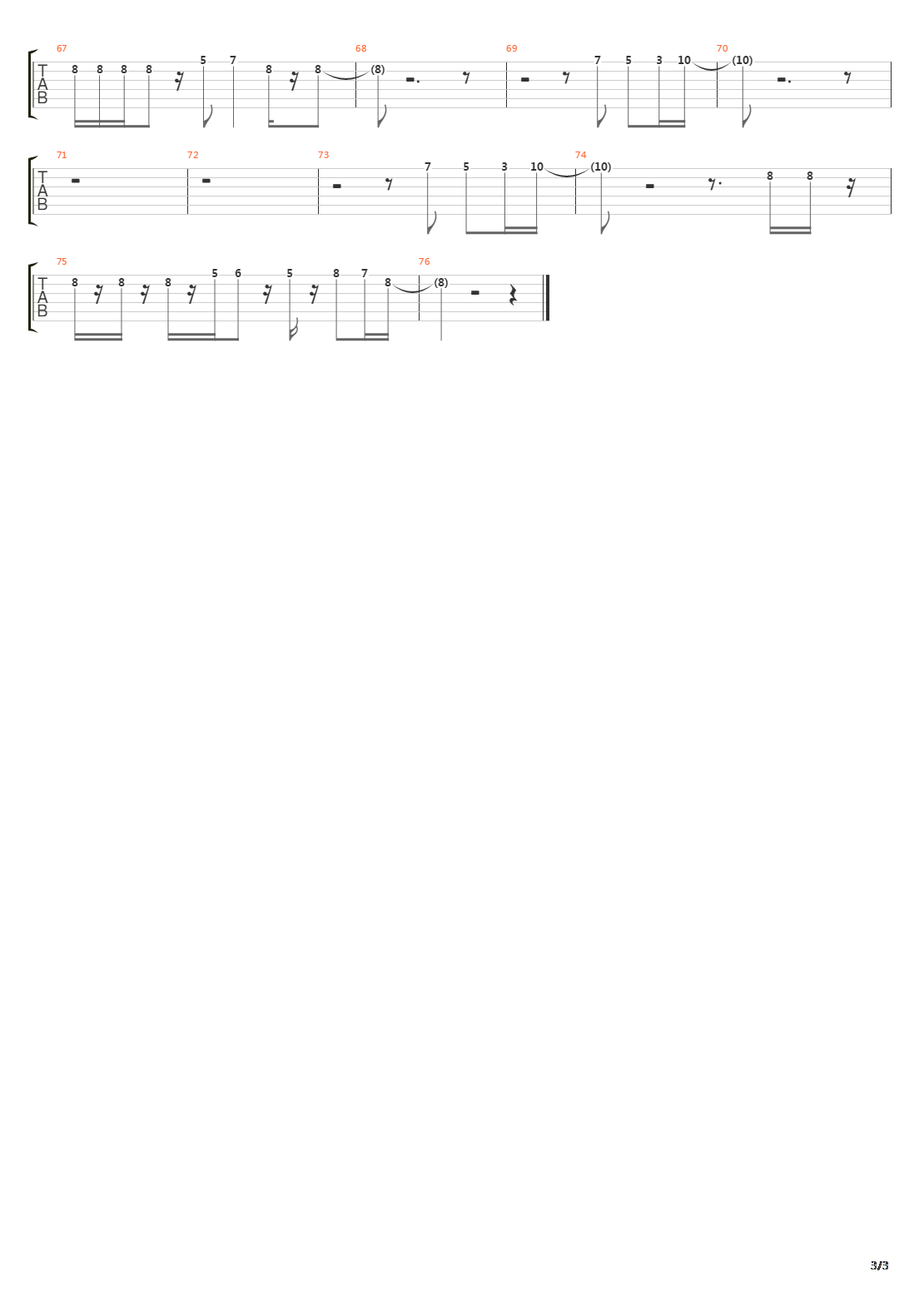 The Sign吉他谱