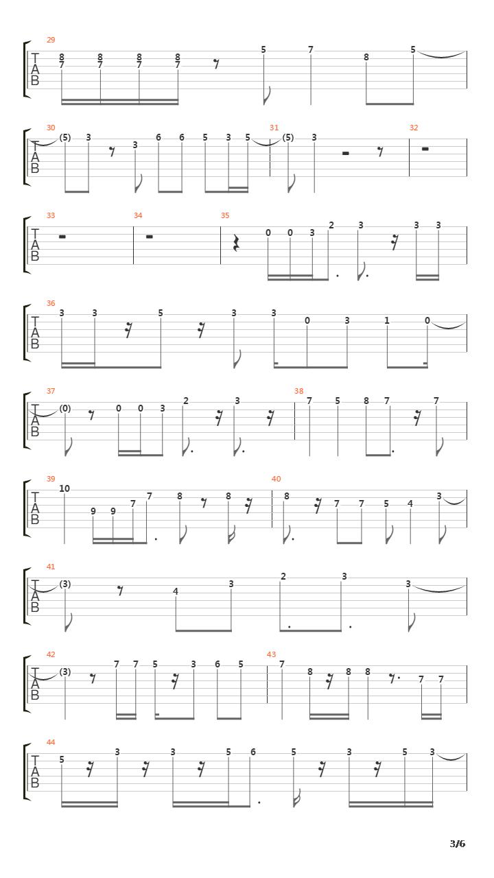 The Sign吉他谱