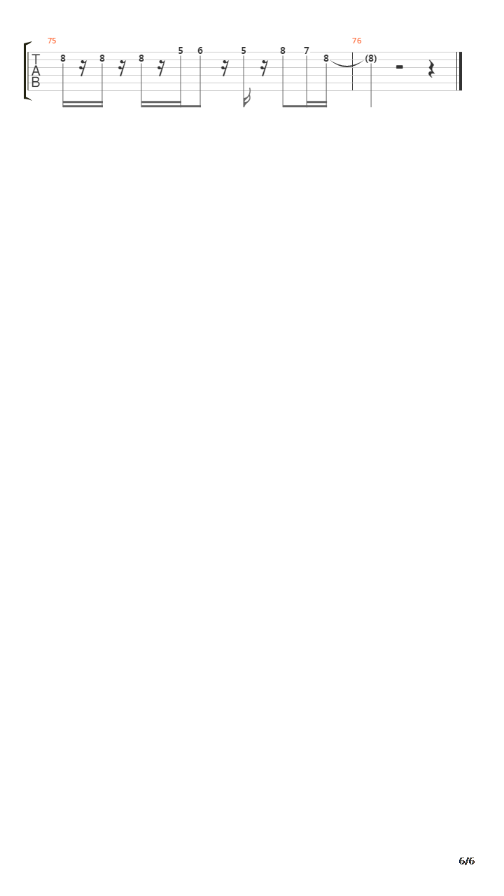The Sign吉他谱