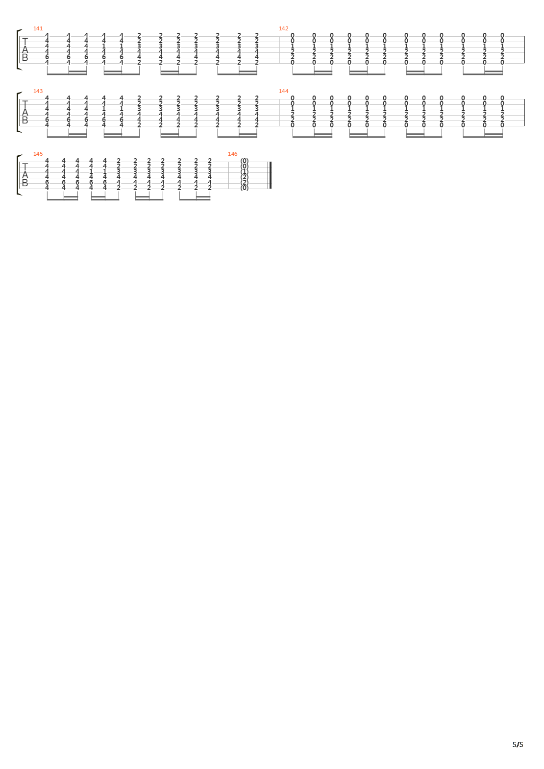 2145 Nen吉他谱