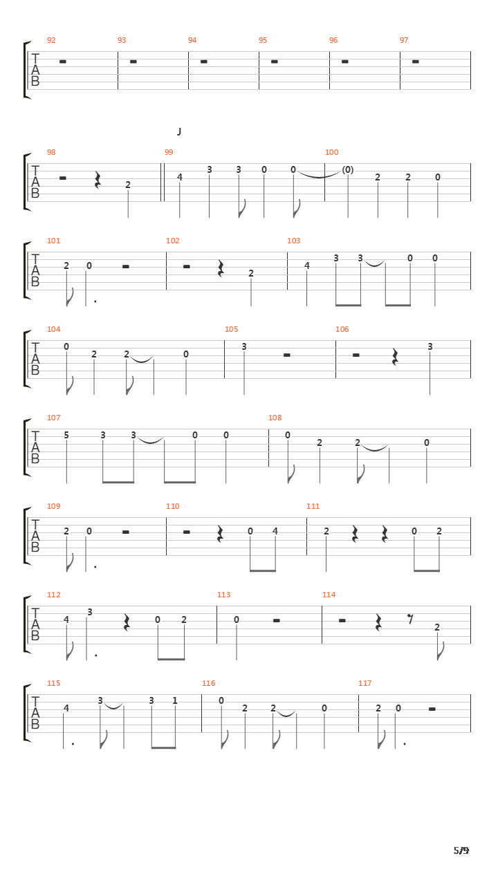 Colors Of The Wind吉他谱