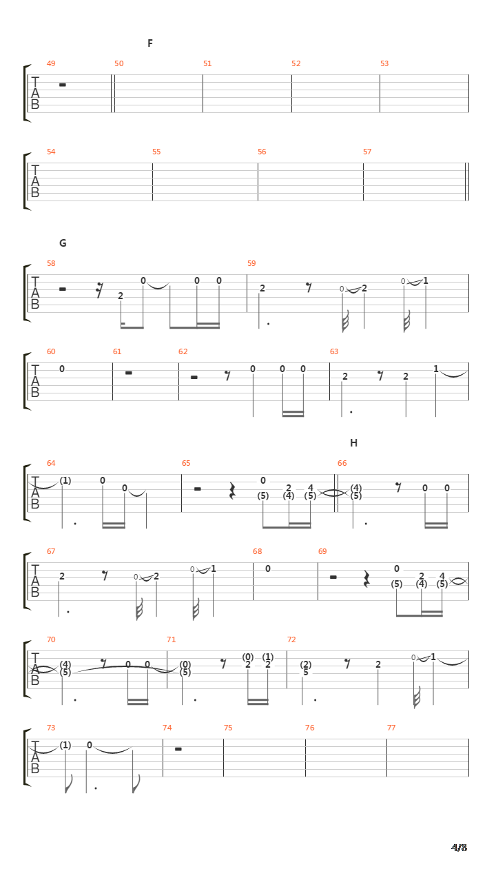 Mawaru Meguru Sonokakue吉他谱