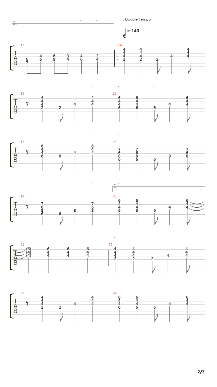 Sai吉他谱