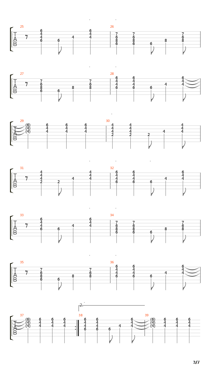 Sai吉他谱