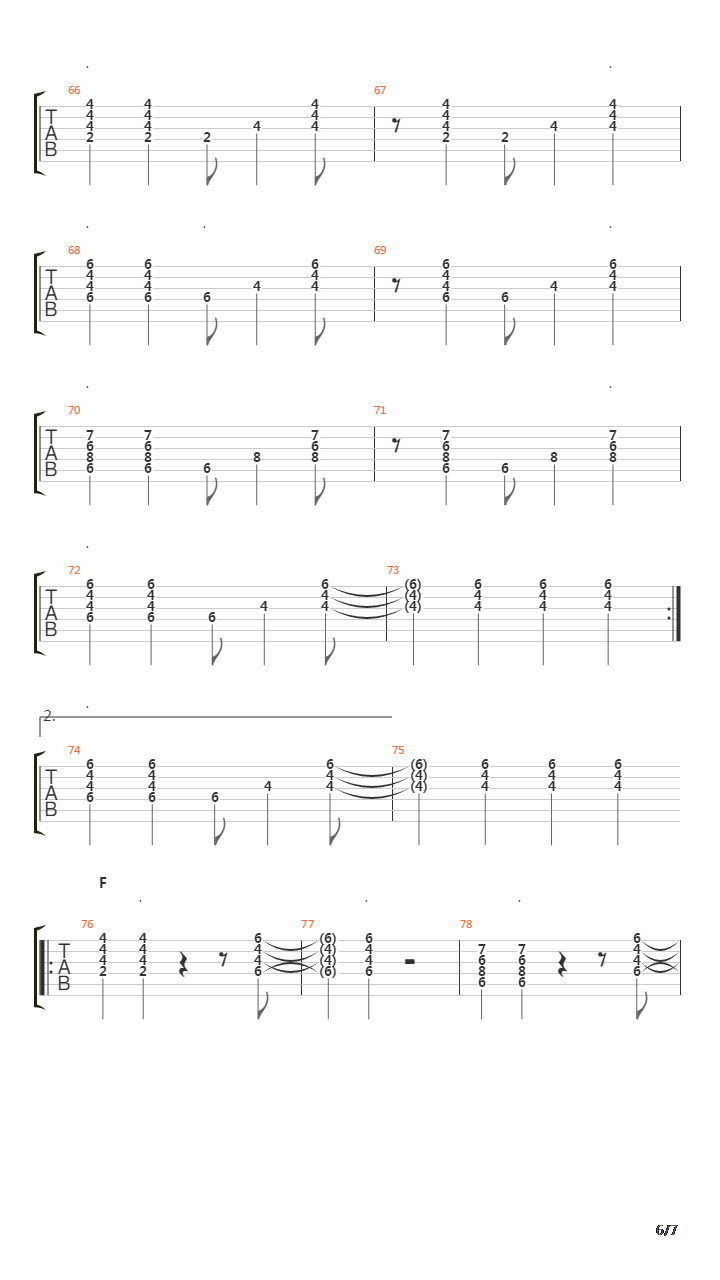 Sai吉他谱