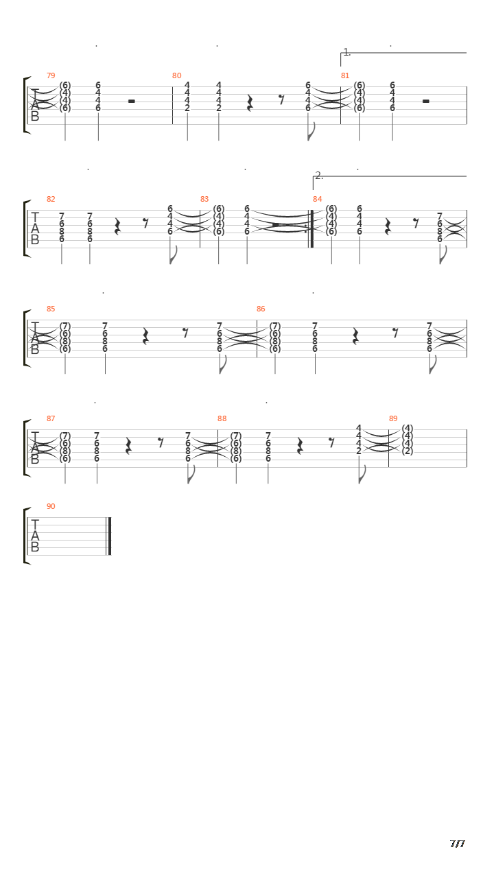 Sai吉他谱
